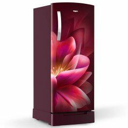 Whirlpool 215 IMPRO ROY, 192 L 3 Star Icemagic Pro Inverter Direct-Cool Single Door Refrigerator, With Base Drawer, Wine Forest