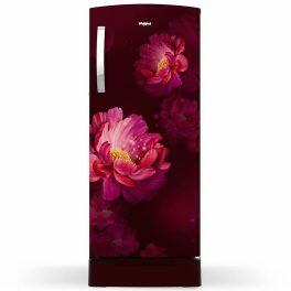 Whirlpool 215 IMPRO ROY, 192 L 3 Star Icemagic Pro Inverter Direct-Cool Single Door Refrigerator, With Base Drawer, Wine Peony