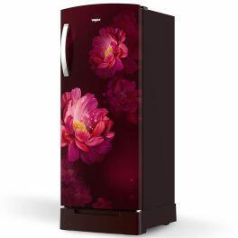 Whirlpool 215 IMPRO ROY, 192 L 3 Star Icemagic Pro Inverter Direct-Cool Single Door Refrigerator, With Base Drawer, Wine Peony