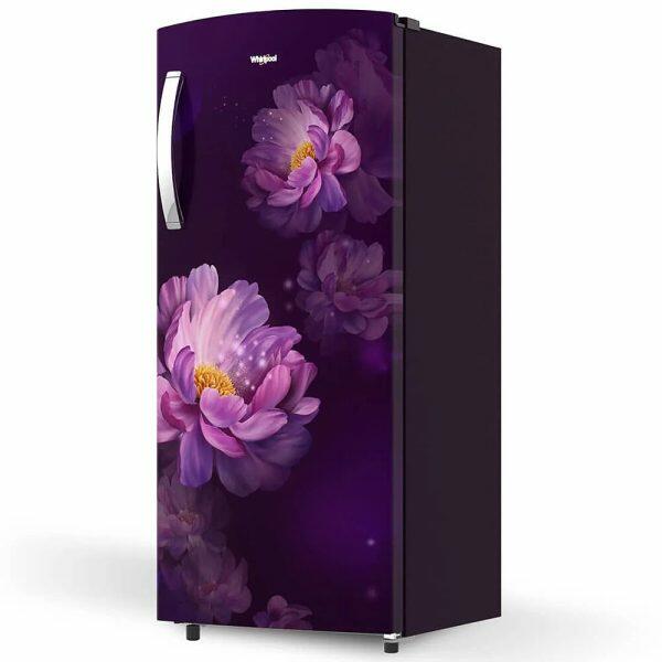 Whirlpool 215 IMPRO PRM, 192 L 3 Star Icemagic Pro Inverter Direct-Cool Single Door Refrigerator, 10 Years Warranty on Compressor, Purple Peony
