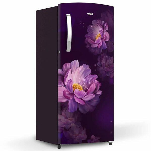 Whirlpool 215 IMPRO PRM, 192 L 3 Star Icemagic Pro Inverter Direct-Cool Single Door Refrigerator, 10 Years Warranty on Compressor, Purple Peony