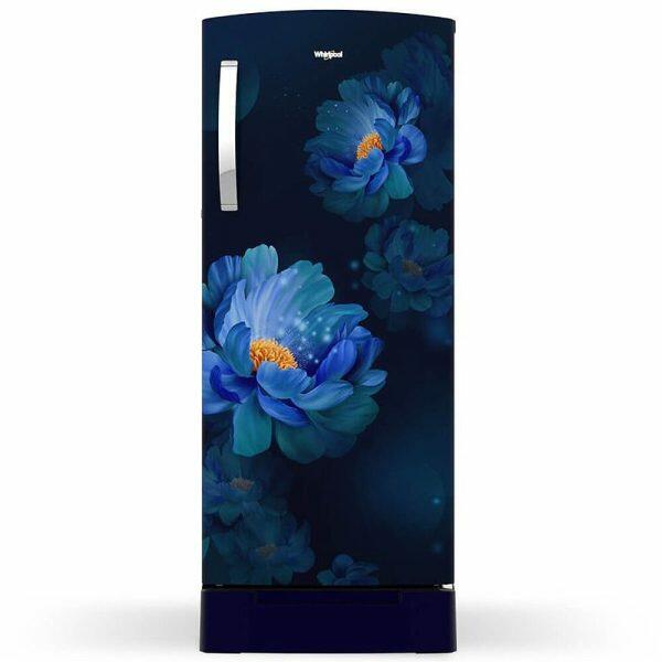 Whirlpool 215 IMPRO ROY, 192 L 3 Star Icemagic Pro Inverter Direct-Cool Single Door Refrigerator, With Base Drawer, Sapphire Peony