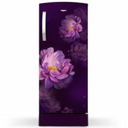 Whirlpool 215 IMPRO ROY, 192 L 3 Star Icemagic Pro Inverter Direct-Cool Single Door Refrigerator, With Base Drawer, Purple Peony
