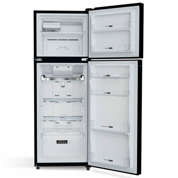 Whirlpool NEO278GD PRM, 235 L 2 Star Frost-Free Double Door Refrigerator, 10 Years Warranty on Compressor, Crystal Black