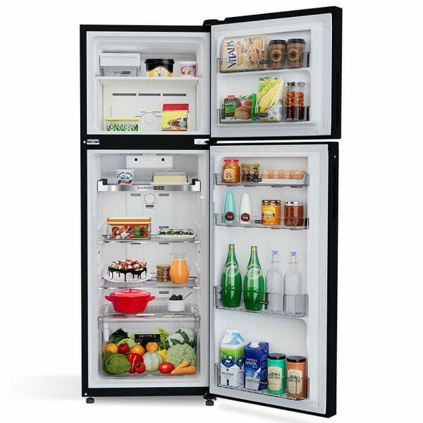 Whirlpool NEO278GD PRM, 235 L 2 Star Frost-Free Double Door Refrigerator, 10 Years Warranty on Compressor, Crystal Black