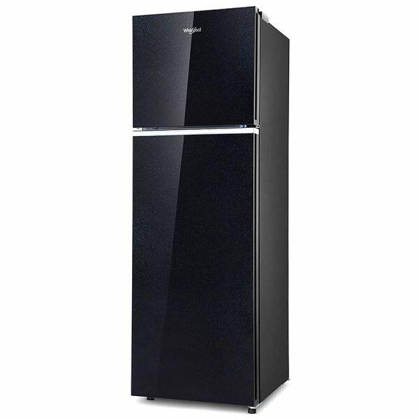 Whirlpool NEO278GD PRM, 235 L 2 Star Frost-Free Double Door Refrigerator, 10 Years Warranty on Compressor, Crystal Black