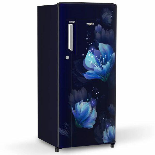 Whirlpool 205 IMPC PRM, 184L 2 Star Icemagic Pro Inverter Direct-Cool Single Door Refrigerator, 10 Years Warranty on Compressor, Sapphire Belita