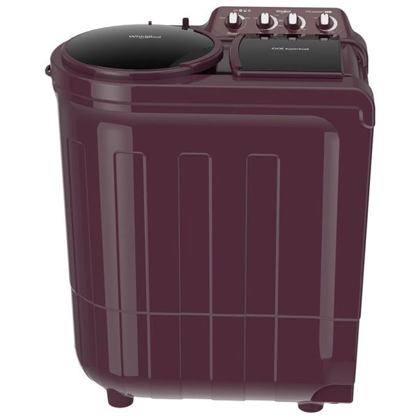 Whirlpool 7.5KG Semi-Automatic Machine (ACE 7.5 Super Soak, Wine Dazzle)