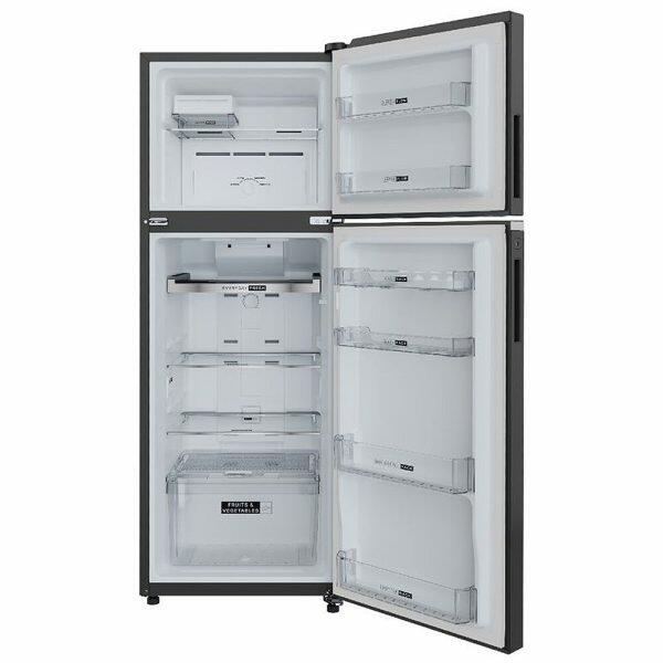 Whirlpool NEO DF278 PRM, 235 L 2 Star Frost Free Double Door Refrigerator, Freezer 56 Ltr, 10 Years Warranty on Compressor, Brushed Gold