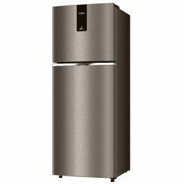 Whirlpool NEO DF278 PRM, 235 L 2 Star Frost Free Double Door Refrigerator, Freezer 56 Ltr, 10 Years Warranty on Compressor, Brushed Gold