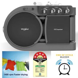 Whirlpool 7KG Semi Automatic Machine (ACE 7.0 Super Soak) Grey