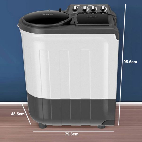 Whirlpool 7KG Semi Automatic Machine (ACE 7.0 Super Soak) Grey