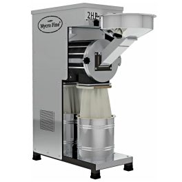Mycrofine 2HP 2-in-1, 5 KG Grinding chamber with food grade stainless steel, 100% Copper Motor and 2-in-1 Hopper to Grind Spices, Steel