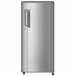Whirlpool 205 IMPC PRM, 184L 2 Star Icemagic Pro Inverter Direct-Cool Single Door Refrigerator, 10 Years Warranty on Compressor, Titan Steel
