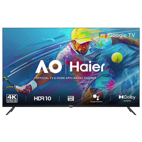 Haier 43Inch Smart Google TV (LE43K800UGT, Black)