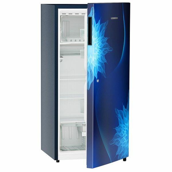 Liebherr DNPIME 1911, 191L 5 Star Inverter, Direct Cool Single Door Refrigerator, 20 Years Warranty on Compressor, Freezer 22 L, Blue Mystic