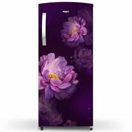 Whirlpool 215 IMPRO PRM, 192 L 3 Star Icemagic Pro Inverter Direct-Cool Single Door Refrigerator, 10 Years Warranty on Compressor, Purple Peony