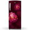 Whirlpool 215 IMPRO PRM, 192 L 3 Star Icemagic Pro Inverter Direct-Cool Single Door Refrigerator, Wine Peony