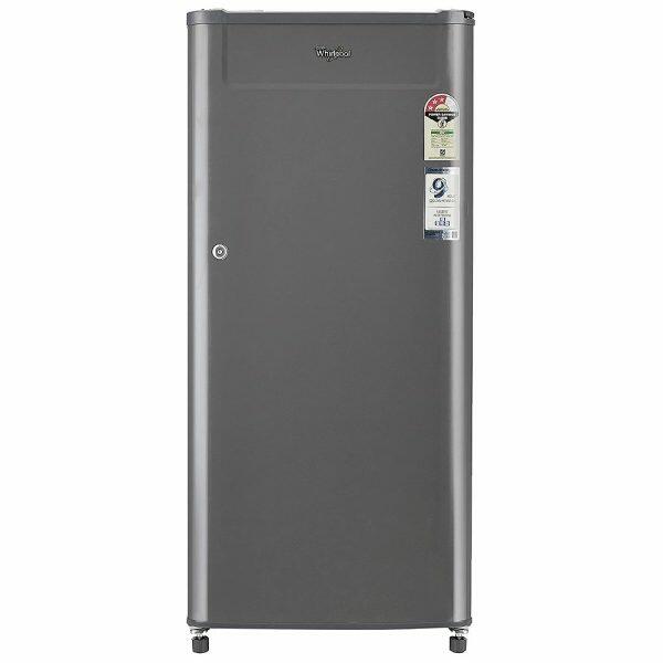 WHIRLPOOL 205 GENIUS CLS PLUS, 184L 2 Star Direct-Cool Single Door Refrigerator, 10 Years Warranty on Compressor, COSMIC GREY