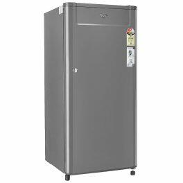 WHIRLPOOL 205 GENIUS CLS PLUS, 184L 2 Star Direct-Cool Single Door Refrigerator, 10 Years Warranty on Compressor, COSMIC GREY