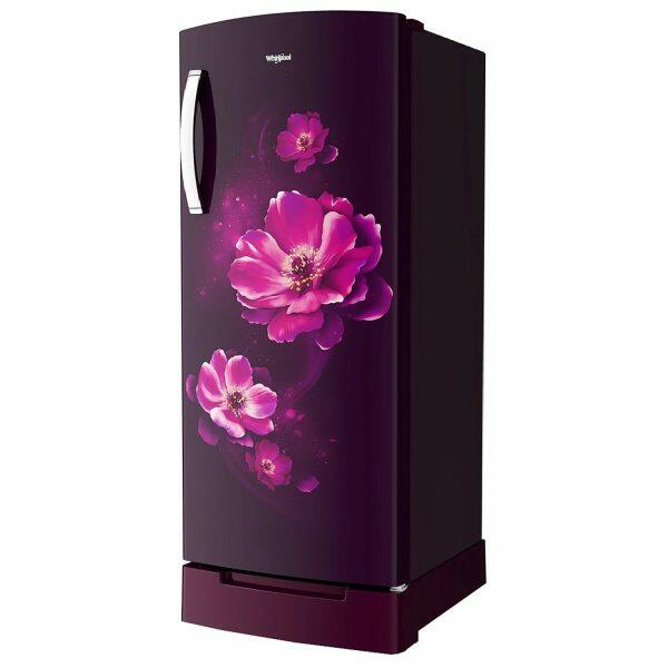 Whirlpool 215 IMPRO ROY, 192 L 4 Star, Icemagic Pro Inverter Direct-Cool Single Door Refrigerator, With Base Drawer, Purple Antelia