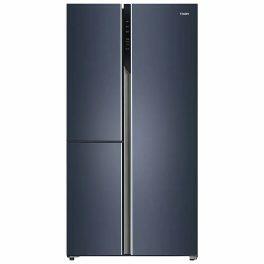 Haier HRT-683GK, 598 Litre Side by Side Refrigerator with Expert Inverter Technology and Digital Control Panel, Graphite Black