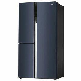 Haier HRT-683GK, 598 Litre Side by Side Refrigerator with Expert Inverter Technology and Digital Control Panel, Graphite Black