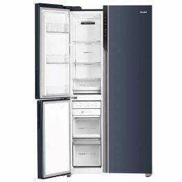 Haier HRT-683GK, 598 Litre Side by Side Refrigerator with Expert Inverter Technology and Digital Control Panel, Graphite Black