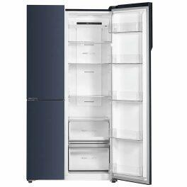Haier HRT-683GK, 598 Litre Side by Side Refrigerator with Expert Inverter Technology and Digital Control Panel, Graphite Black