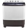 Voltas Beko WTT80DGRT, 8 KG Semi Automatic Machine with IPX4 Control Panel, 5 Star Rating, Fast Dry and Double Casette Filter, Grey