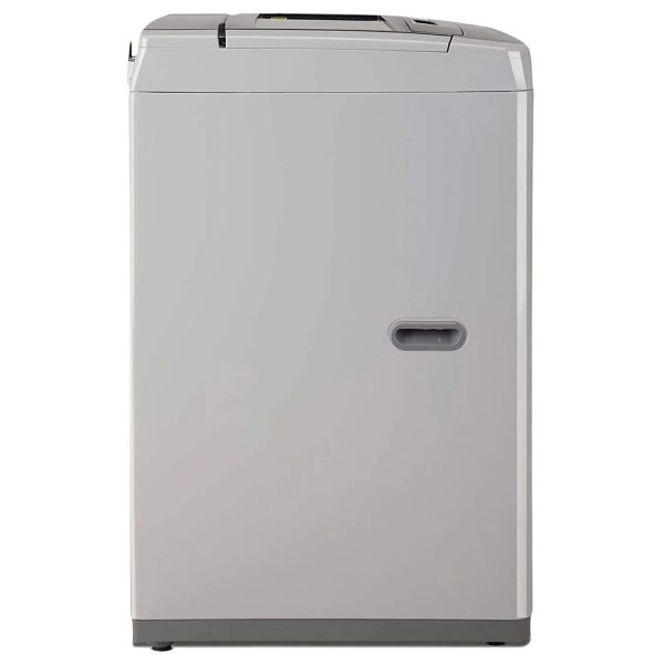 LG T75SKSF1Z, 7.5 KG Fully Automatic Top Load Machine with Smart Inverter Motor, Smart Diagnostics and 5 Star Rating, Middle Silver