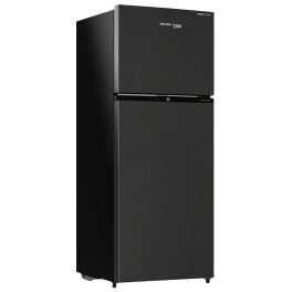 Voltas Beko 275 Litre 2 Star Double Door Refrigerator with Pro Smart Inverter Compressor, Big Vegetable Box with Crisper and Neo Frost Dual Cooling, Wooden Black, RFF295D60/XBRXDIXX