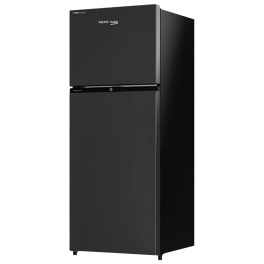 Voltas Beko 275 Litre 2 Star Double Door Refrigerator with Pro Smart Inverter Compressor, Big Vegetable Box with Crisper and Neo Frost Dual Cooling, Wooden Black, RFF295D60/XBRXDIXX