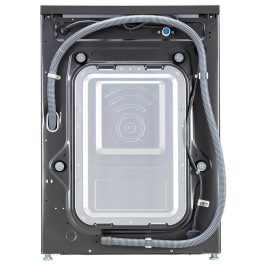 LG FHV1409Z4M, 9 KG 1400 RPM Fully Automatic Front Load Machine with AI Direct Drive Motor, Steam, Smart Diagnostics, Middle Black