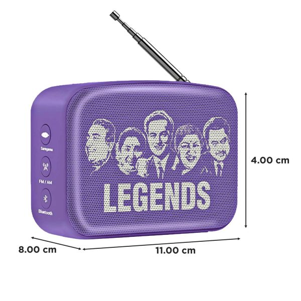 Saregama Carvaan Hindi Mini 2.0, Orchid-Purple