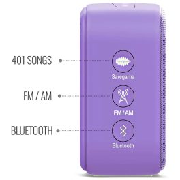 Saregama Carvaan Hindi Mini 2.0, Orchid-Purple