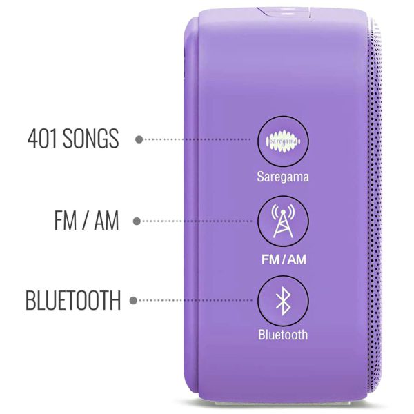 Saregama Carvaan Hindi Mini 2.0, Orchid-Purple