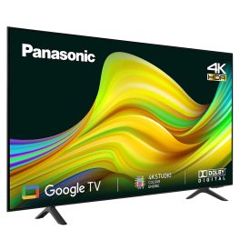 Panasonic 43inch Smart Google TV with Dolby Digital and Google Voice Assistant, Black, 43MS680