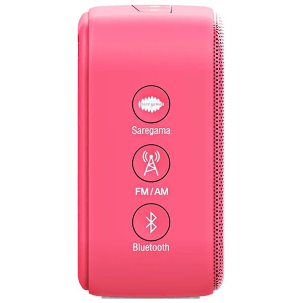 Saregama Carvaan Hindi Mini 2.0, Coral-Pink