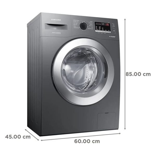 Samsung 7KG 1200 RPM Front Load Machine (WW70R22EK0X, Redefined Inox)