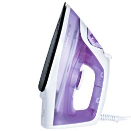 Philips DST0810/30, 1250 Watt Steam Iron with Lesser Strokes due to uniform distribution, Works on Eco and Dry Mode, Purple