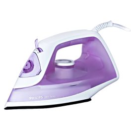 Philips DST0810/30, 1250 Watt Steam Iron with Lesser Strokes due to uniform distribution, Works on Eco and Dry Mode, Purple