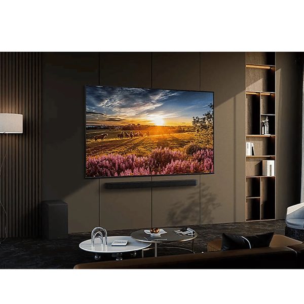 Samsung QLED TV with 100% Color Volume quantum dot and Laserslim Design, Black, 55Q60D