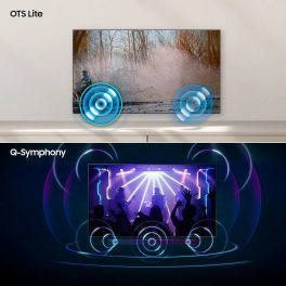 Samsung QLED TV with 100% Color Volume quantum dot and Laserslim Design, Black, 55Q60D