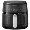 Philips NA221/00, 4.2 Litre Digital Air Fryer with Rapid Air Technology, Digital Touch Screen and Integrated Cord Storage, Black