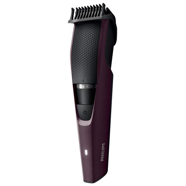 Philips BT3125/15, Lift and Trim Beard Trimmer with Stainless steel Blades, 20 Length Settings and 45 Minutes of Cordless Use, Black