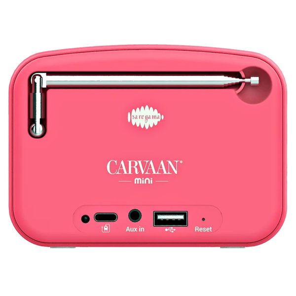 Saregama Carvaan Hindi Mini 2.0, Coral-Pink