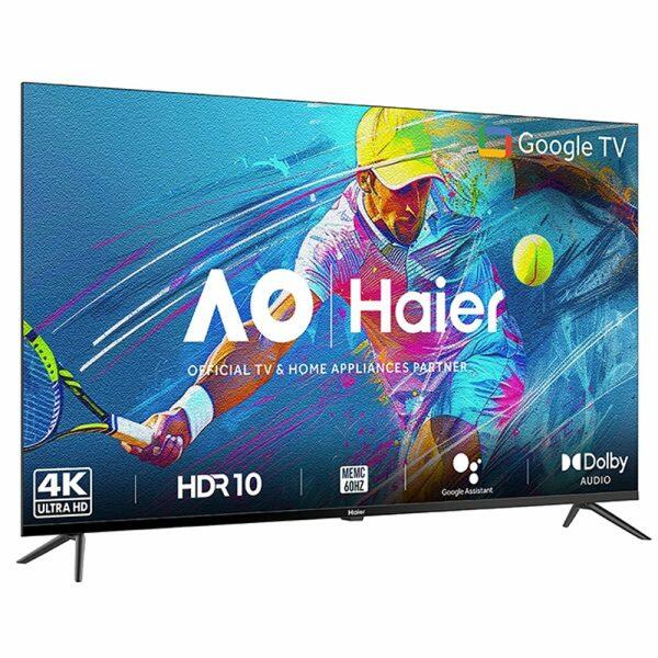 Haier 43Inch Smart Google TV (LE43K800UGT, Black)