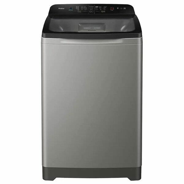 Haier HWM75-H678ES8, 7.5 KG Fully Automatic Top Load Machine with Storm Pulsator, Back Panel and Built-In Heater, Brown Grey
