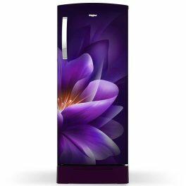 Whirlpool 215 IMPRO ROY, 192 L 3 Star Icemagic Pro Inverter Direct-Cool Single Door Refrigerator, With Base Drawer, Purple Forest